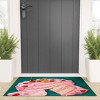 carolineellisart Beach Cake Couple Welcome Mat - Deny Designs - 2 of 3