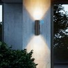 DAKAFUL Dusk to Dawn Outdoor Lighting Sensor Wall Lights - 2 of 4