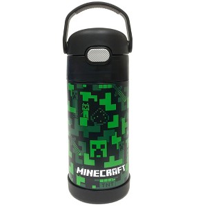 Thermos 12 oz. Kid's Funtainer Vacuum Insulated Stainless Steel Water Bottle - 1 of 2