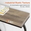 Dexmalle Narrow Long Entryway Sofa Table with Geometric Metal Frame - 4 of 4