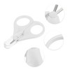 Unique Bargains Children Portable Short Handle Nail Scissors Toenail Clippers 3.15"x2.24"x0.39" 1 Pc - 3 of 4