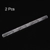 Unique Bargains Acrylic Embossed Non-Stick Round Head Baking Rolling Pins 2 Pcs - 3 of 3
