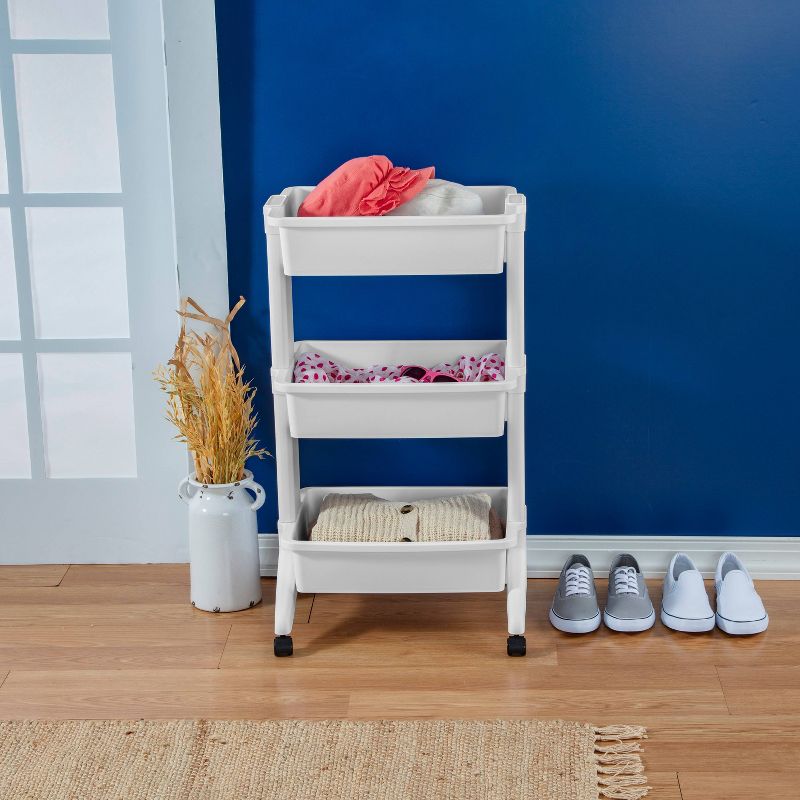 3 Tier Utility Cart White - Brightroom&#8482;, 6 of 14