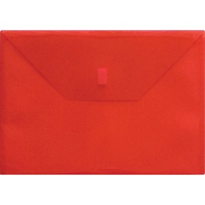 Lion Envelope Poly Side-loading Hook/Loop 13"x9-3/8" Red 22080RD - 1 of 1