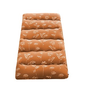 Floral Floor Mattress Japanese Style Floral Print Futon Mattress, Portable Floor Bed Mattress Roll Up Mattress for Camping RV Travel Guest Room - 1 of 4