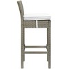 Modway Conduit Outdoor Patio Wicker Rattan Bar Stool - 2 of 4