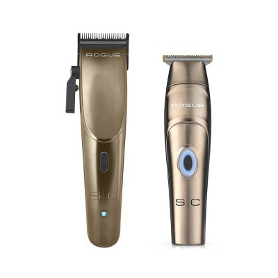 StyleCraft Rogue Professional 9V Magnetic Motor Cordless Clipper and Trimmer Combo Set