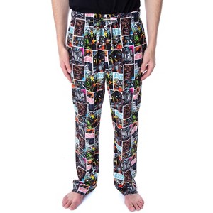 Star Wars Men's Comic Book Allover Pattern Sleep Lounge Pajama Pants Classic Comic Panels - 1 of 4