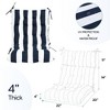 PAGED 2-piece Set Outdoor Chair Cushions,44 x 22 inch,Tufted Patio Furniture Cushions with Waterproof and Fade-Resistant - 3 of 4