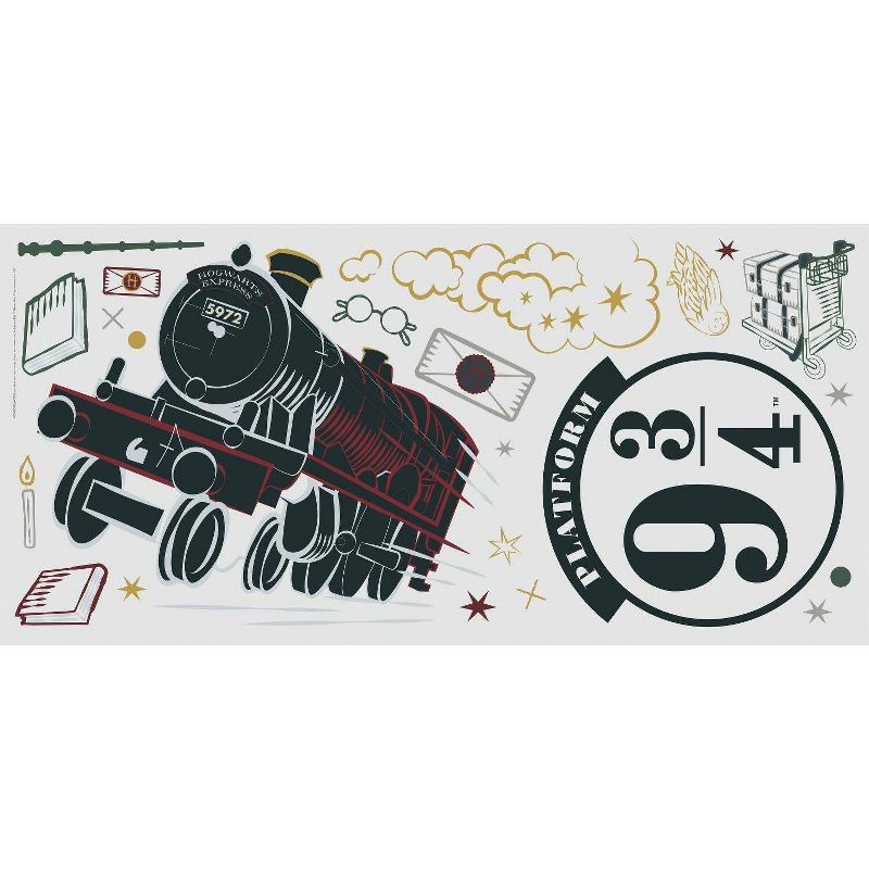 Hogwarts Express Giant Kids&#39; Wall Decal - RoomMates, 4 of 8