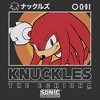 Mens Sonic the Hedgehog Knuckles Portrait Lightweight Hoodie - 2 of 4