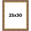 PosterPalooza | Museum Gold Picture Frame - UV Acrylic, Foam Board Backing, Hanging Hardware - 2 of 4