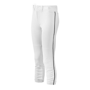 Mizuno Youth Girl's Belted Piped Softball Pant - 1 of 4