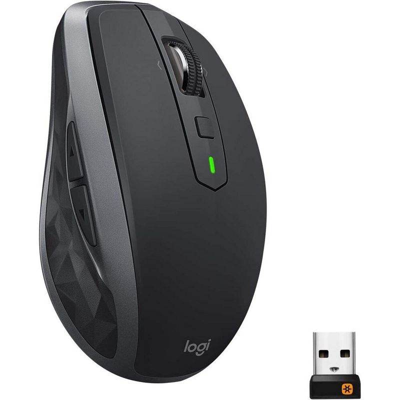 Logitech - MX Anywhere 2S Wireless Laser Mouse - Black, 1 of 10