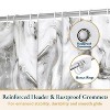 LunaLulinlk Shower Curtain with Hooks – Heavy-Duty Mold/Mildew-Resistant - 2 of 4