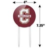 College of Charleston Cougars Logo Acrylic Cake Topper Party Decoration for Wedding Anniversary Birthday Graduation - 2 of 4