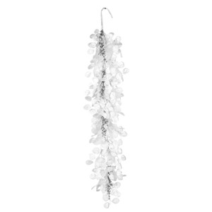 4' Unlit Winter Frost White Artificial Garland - National Tree Company - 1 of 3