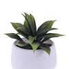 Unique Bargains Artificial Plants Plastic Green 4.33"x4.33"x4.72" 1Pc - 4 of 4
