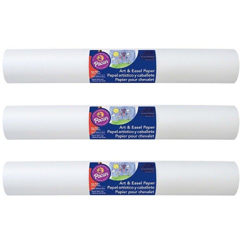 Pacon Easel Paper Roll - 12 x 100 ft, White