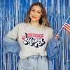 Simply Sage Market Women's American Mama Flag Short Sleeve Graphic Tee - 2 of 4
