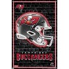 Trends International NFL Tampa Bay Buccaneers - Neon Helmet 23 Unframed Wall Poster Prints - image 4 of 4