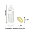 Big Dot of Happiness Gold Glitter Football - No-Mess Real Gold Glitter Cut-Outs - Baby Shower or Birthday Party Confetti - Set of 24 - 3 of 4