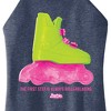 Women's - Barbie - Rollerblading Barbie the Movie Graphic High Neck Tank - 2 of 3