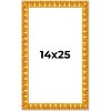 PosterPalooza | 14x25 Bamboo Picture Frame, UV Acrylic, 4 Finishes - Brown, Black, Gold, and Natural - 2 of 4