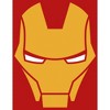 Girl's Marvel Iron Man Helmet T-Shirt - 2 of 4