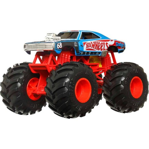 Hot Wheels 1:24 Scale Oversized Dodge Charger R/t Diecast Monster Truck :  Target