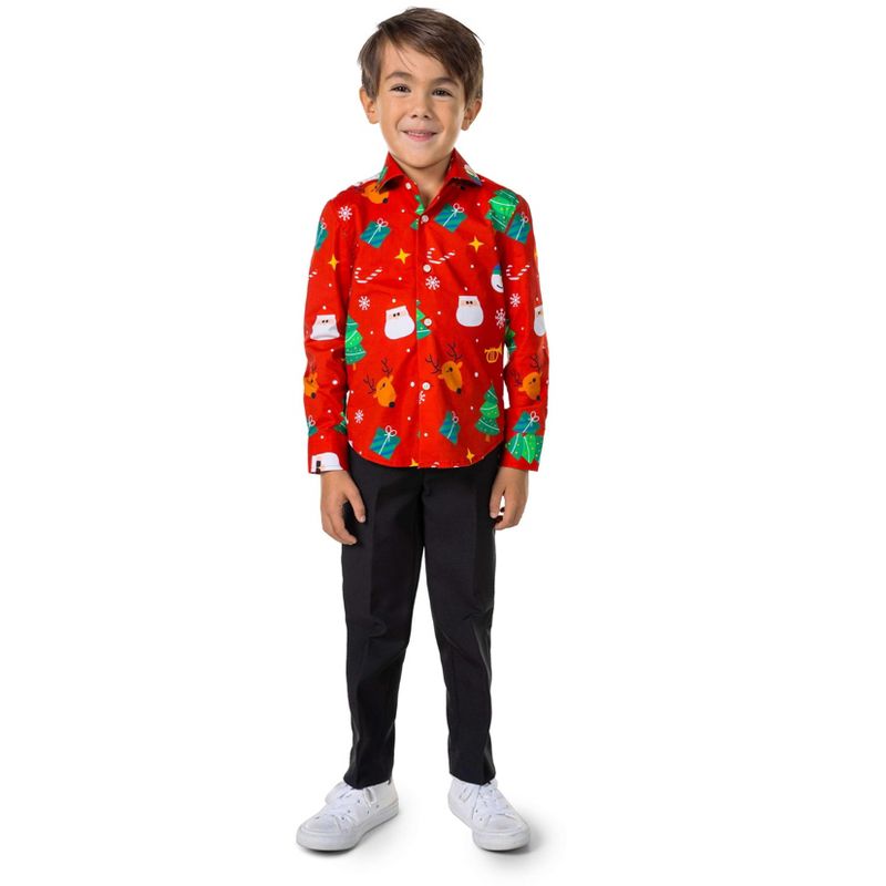 OppoSuits Boys - Christmas Shirts, 3 of 4