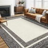 Washable Rugs for Living Room Modern Bedroom Rug - 2 of 4