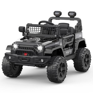 12v Electric Ride-on Truck for Kids with Parent Remote Control | 3 Speeds, All-Terrain Tires - 1 of 4