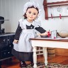 The Queen' Treasures 18 Inch Doll 5 Piece Kitchen Maid Clothes Outfit with Boots - 3 of 4