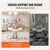 VEVOR Baby Bouncer, Baby Activity Center 360° Rotation & Adjustable Height, Toddler Play Jumper with Developmental Toys, Multicolour - 4 of 4