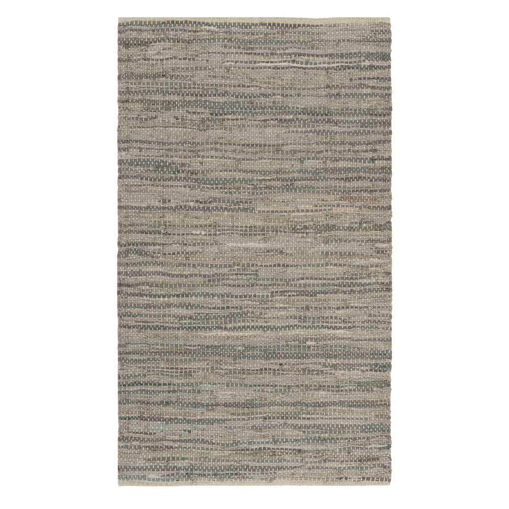 2'x3' Vida Solid Accent Rug Gray - Safavieh