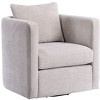 NicBex Swivel Barrel Chair with Back Cushion Accent Chair, Modern Luxury Living Room Chair Comfy Chair for Office, Bedroom - 2 of 4