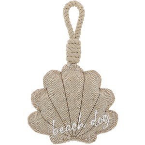 Pavilion Gift Company - Beach Dog - 11" Dog Toy on Rope - Pet Toy - 1 of 4