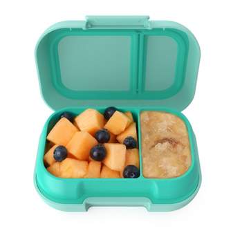 Bentgo Kids Chill Lunch Box - Confetti Designed Leak-Proof Bento & Removable Ice Pack 4 Compartments, Microwave Dishwasher Safe, Patented, 2-Year