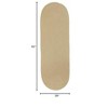 Colonial Mills Reversible Flat-Braid (Oval) Runner Braided Runner, Linen 2'4"x5', Oval Shape - 2 of 3