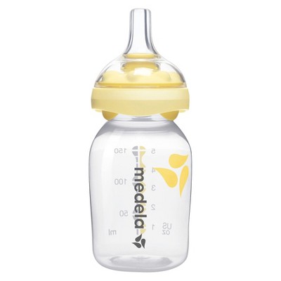 bottle closest to nipple