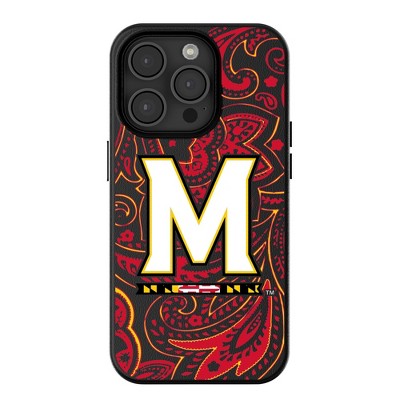 Keyscaper NCAA Big Ten Universities Paisley MagSafe Compatible Cell Phone Case for Apple iPhone