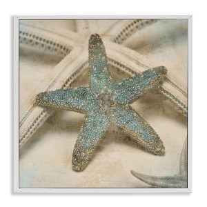 Stupell Industries Distressed Texture Starfish, 24" x 24" - 1 of 4