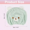 Unique Bargains Women's Quick Drying Hair Drying Towel 1 Pc - image 2 of 4