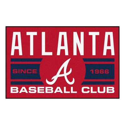 MLB Atlanta Braves 19"x30" Uniform Rug