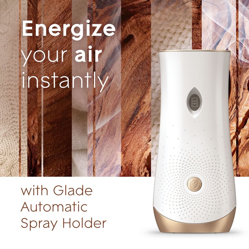 Glade Automatic Spray Air Freshener - Cashmere Woods - 12.4oz/2pk, 6 of 20