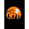 Juniors Womens Star Wars Characters Trick or Treat Cowl Neck Sweatshirt - 2 of 4