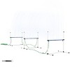 3 Piece Dog Agility Training Set with Adjustable Hurdles Water Spray and Carry Bag,Outdoor Dog Obstacle Course for Exercise - LAOTIES - 4 of 4