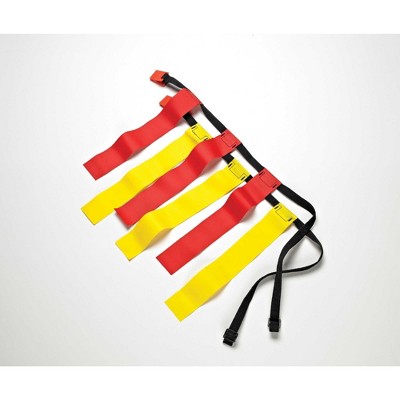 Sportime Flag Football Belts, Small 22 To 32 Inch Waist, Red And Yellow ...