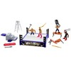 Mattel WWE Knuckle Crunchers Mini Mayhem Ring Bundle Playset with 4 Characters - 4 of 4